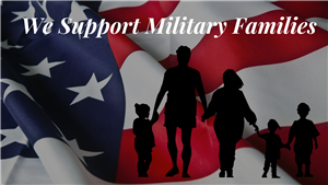 We support military families